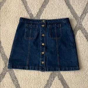 Denim Skirt